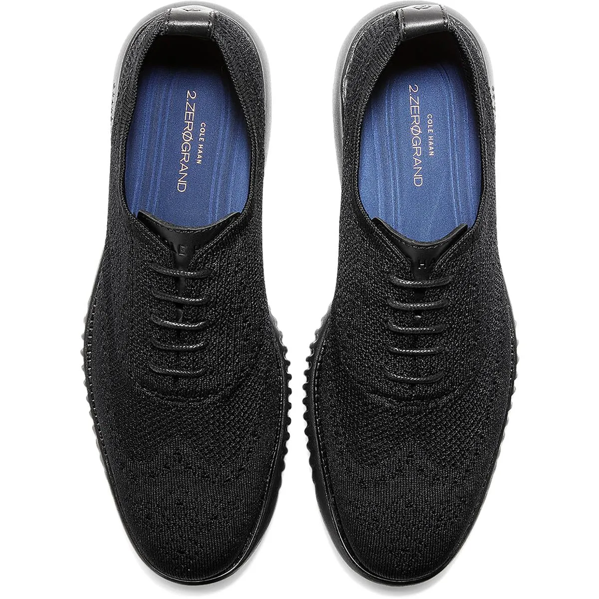 2.Zerogrand Mens Knit Comfort Oxfords