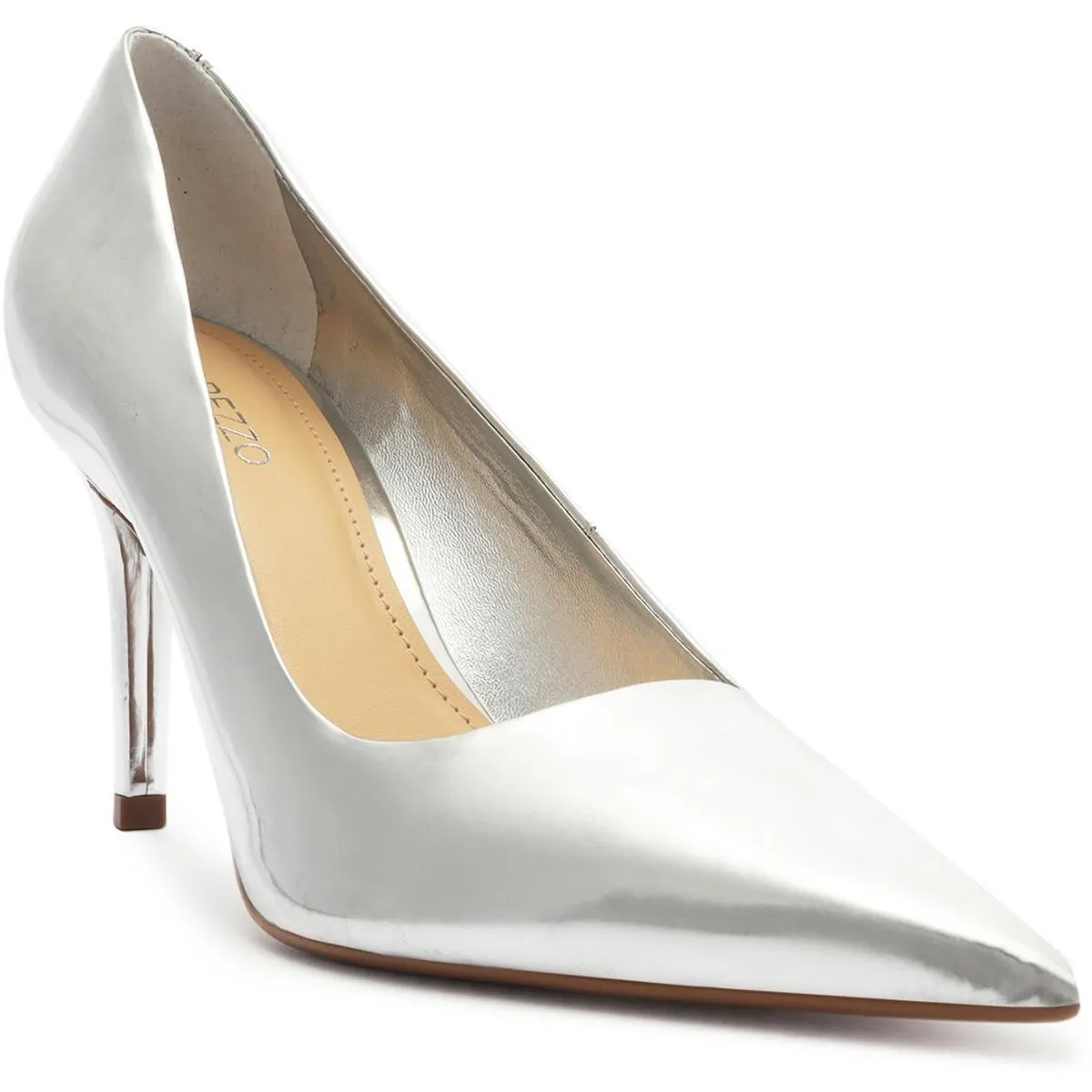 A1025300010066U Womens Solid Manmade D'Orsay Heels