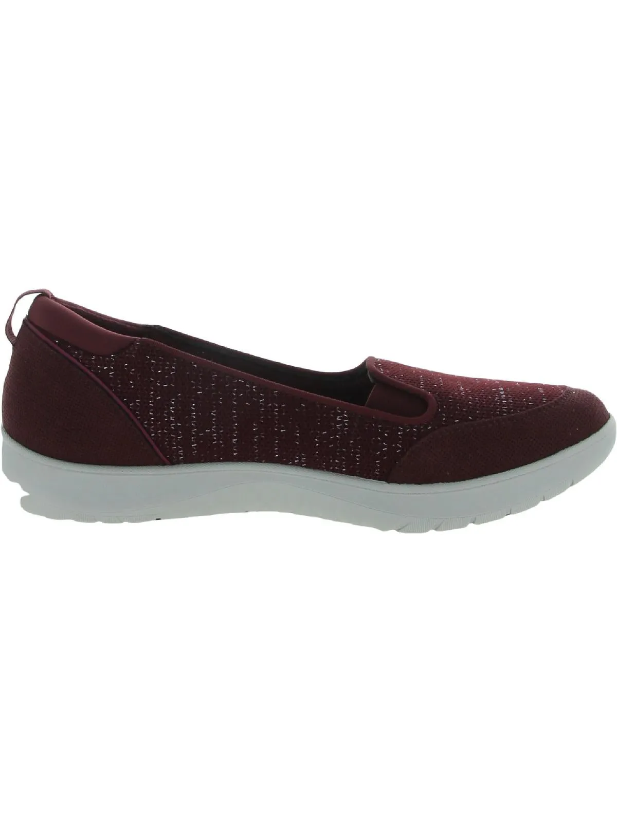 Adella Blush Womens Mesh Slip On Penny Loafers
