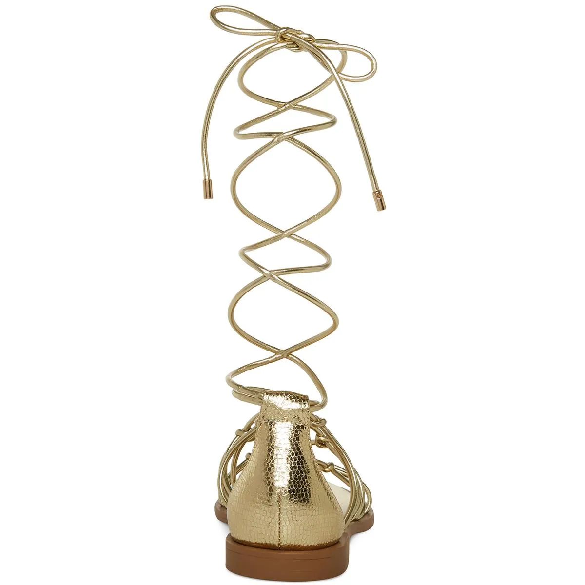 Ainsley Womens Faux Leather Caged Gladiator Sandals