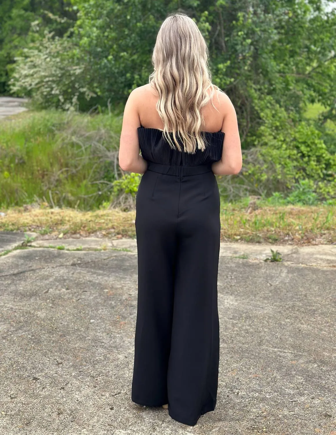All Days Ahead Jumpsuit In Black