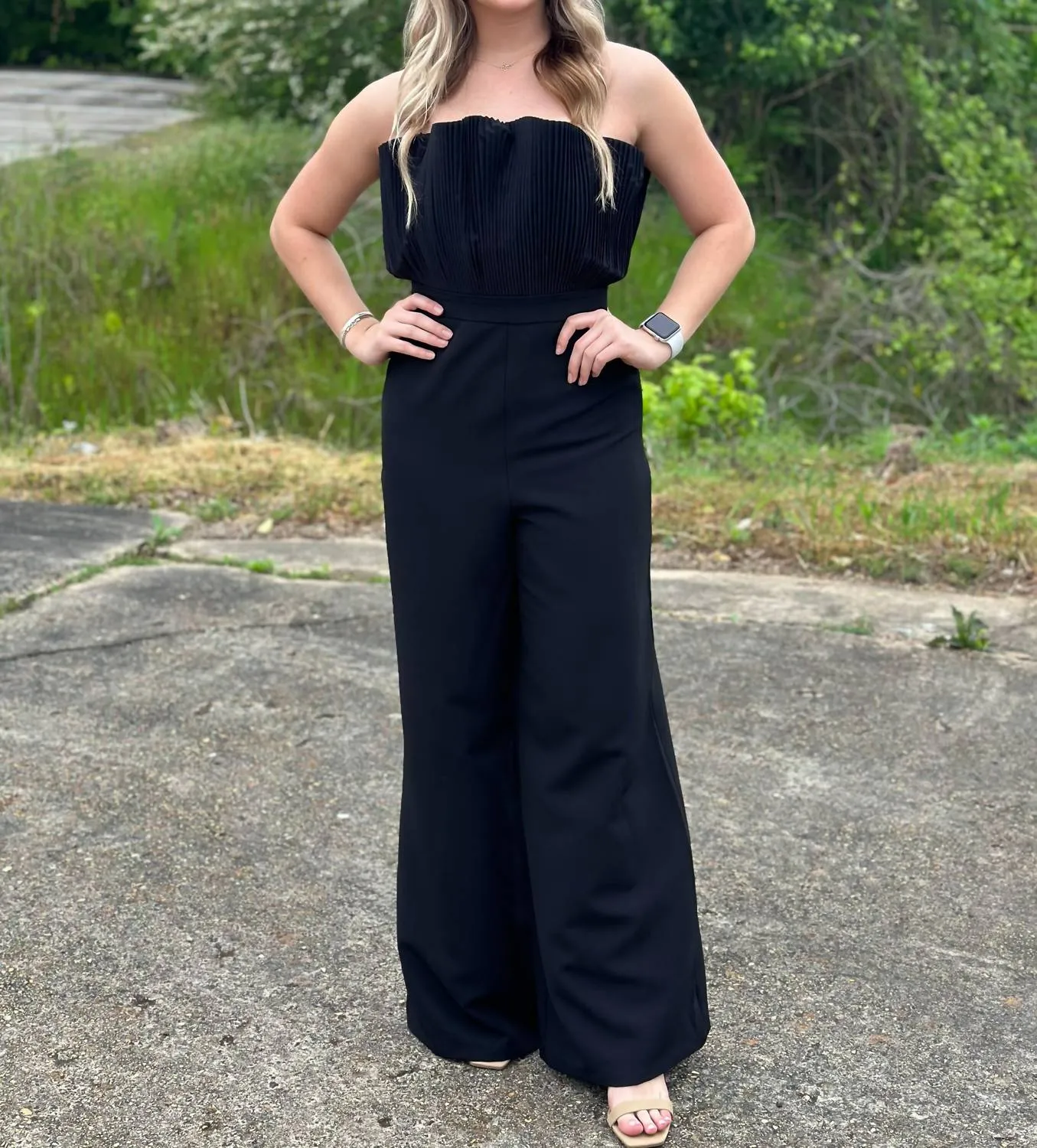 All Days Ahead Jumpsuit In Black