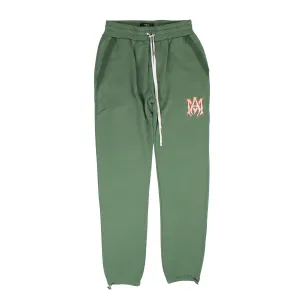 Amiri Watercolor Ma Sweatpant - Green/Peach