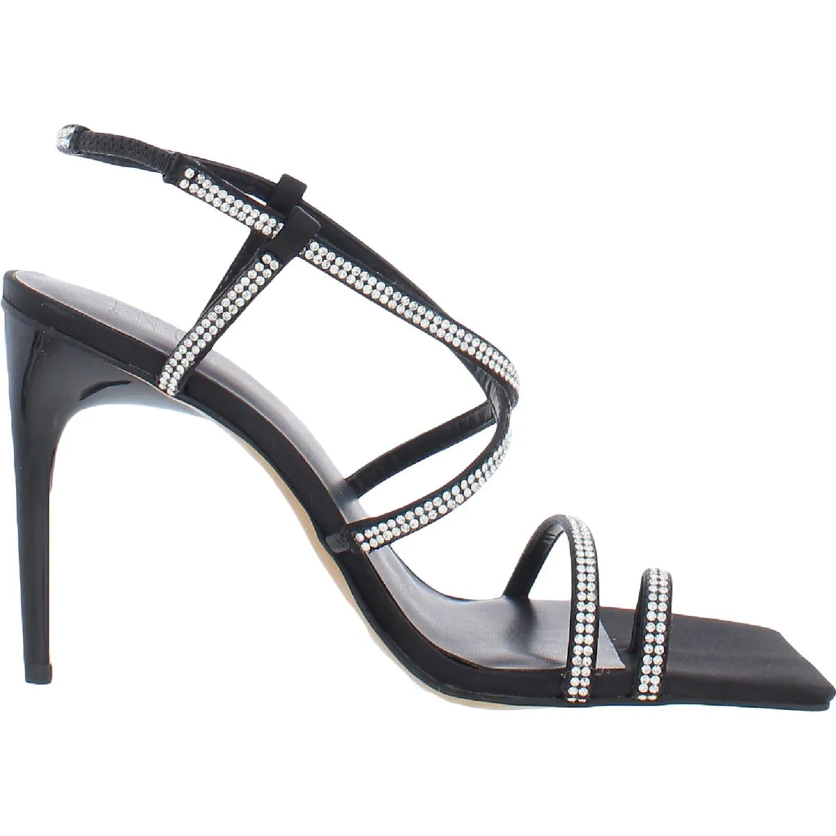 Arti Womens Strappy Open Toe Heels