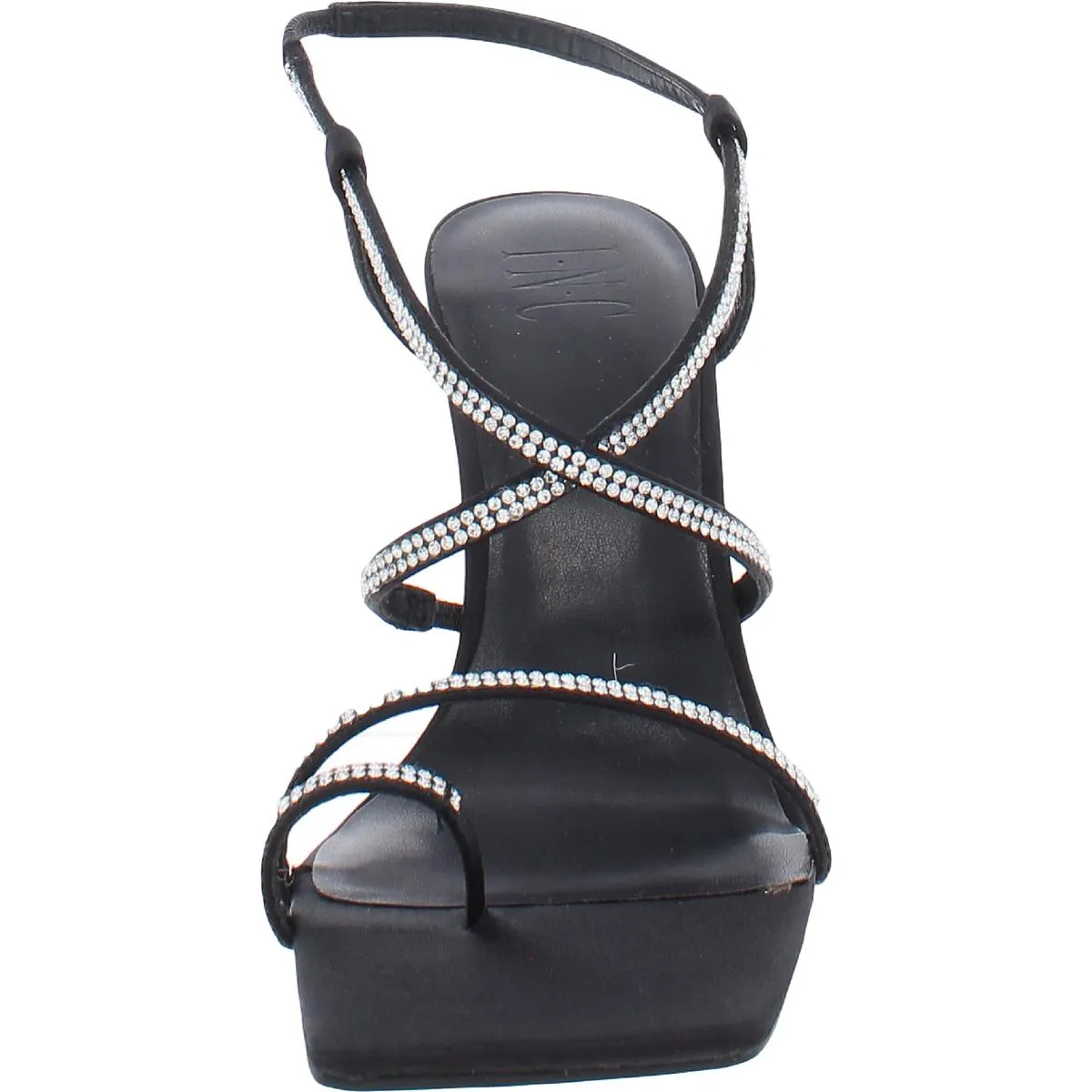 Arti Womens Strappy Open Toe Heels