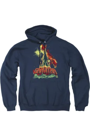 Atari Blast Off Adult Pull Over Hoodie