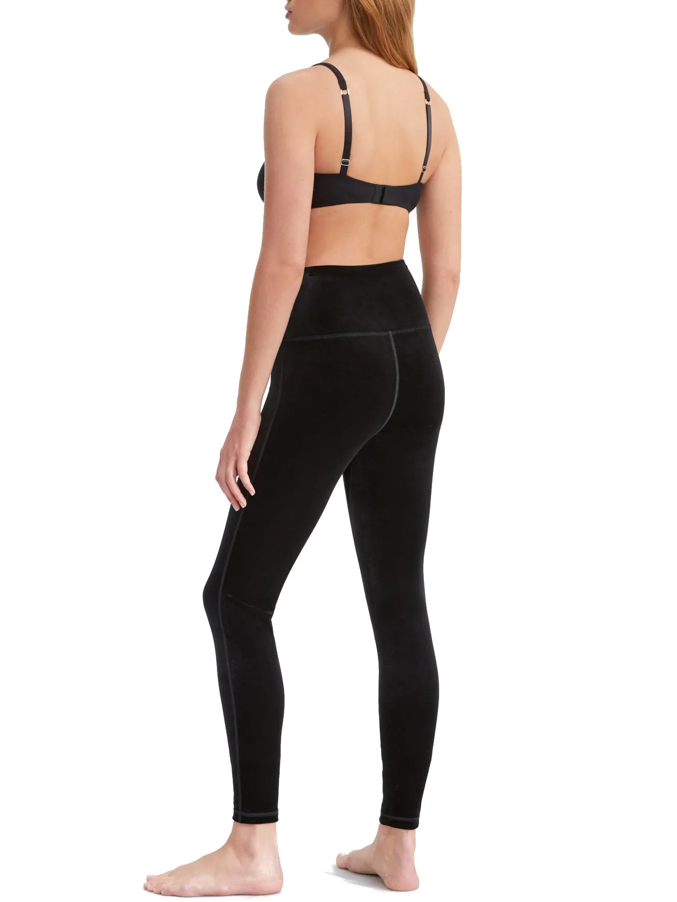Bare Women's Velvet High-Waist Leggings