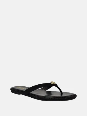Barenn Embellished Thong Sandals