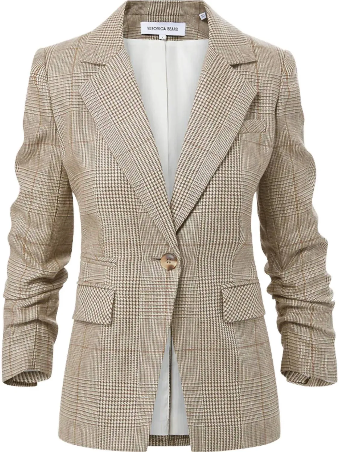 Battista Dickey Jacket In Ecru/ochre