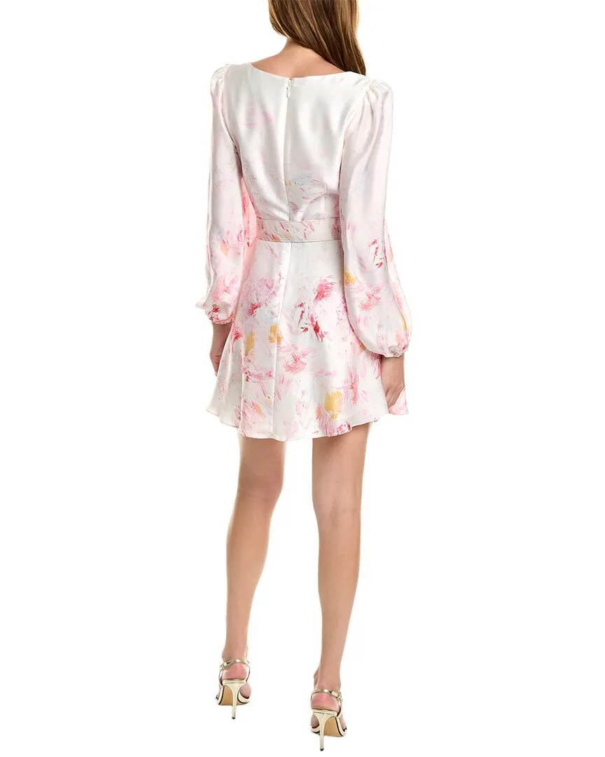 BCBGMAXAZRIA Satin Mini Dress