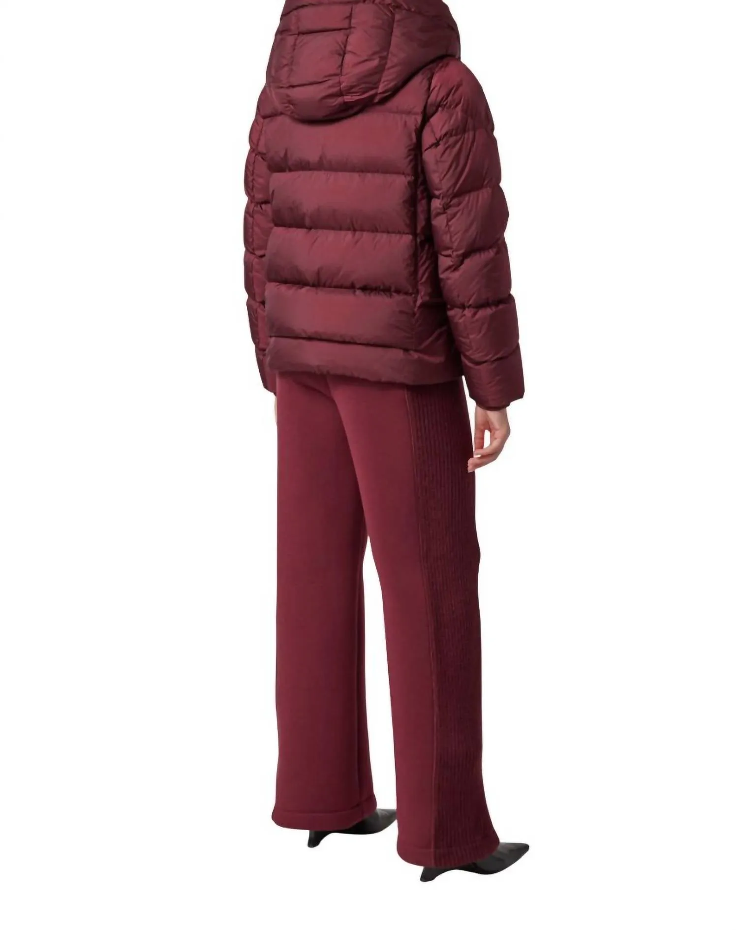 Bertilla Puffer Jacket In Amarone