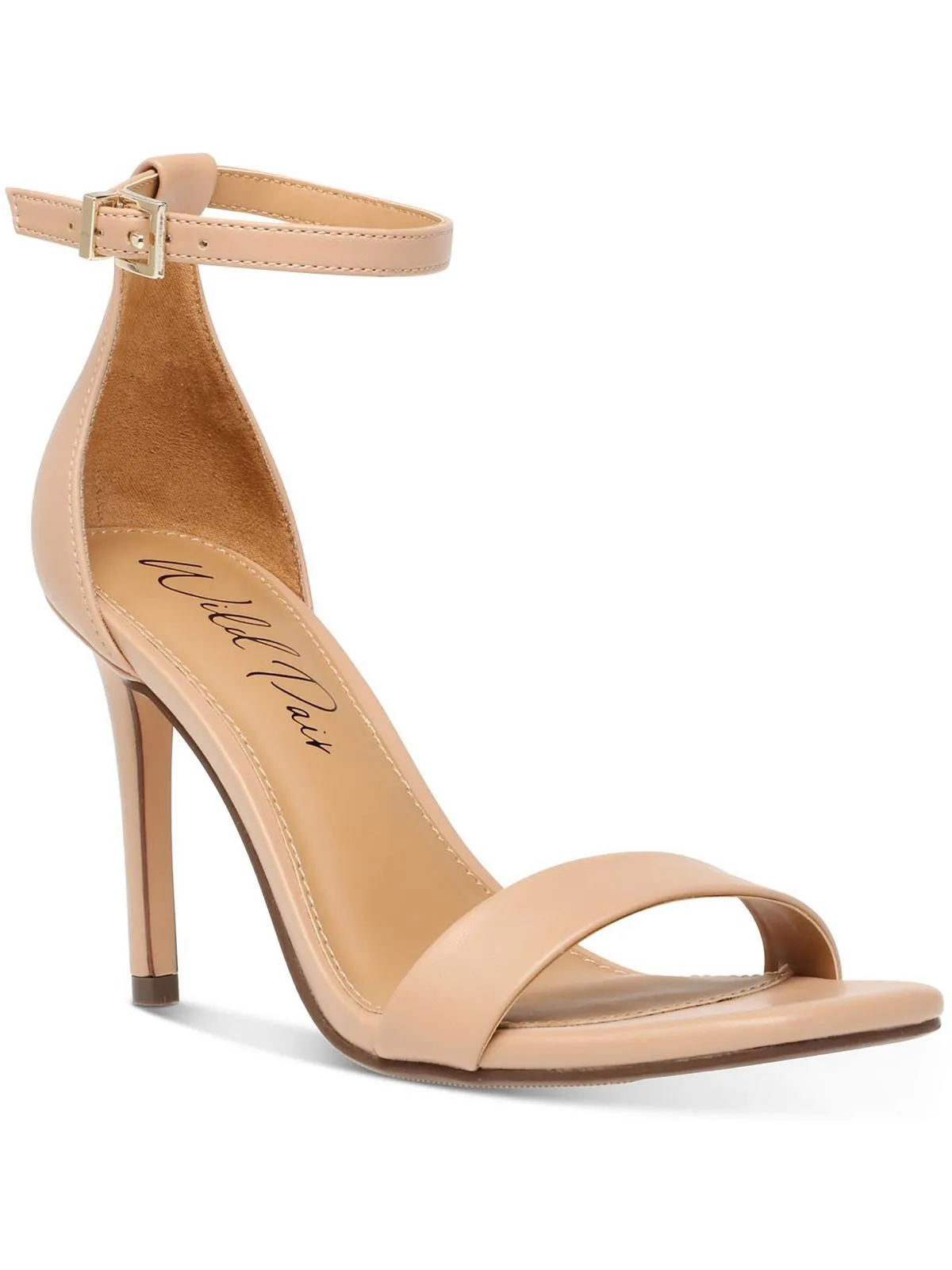 Bethie Womens Adjustable Square Toe Ankle Strap