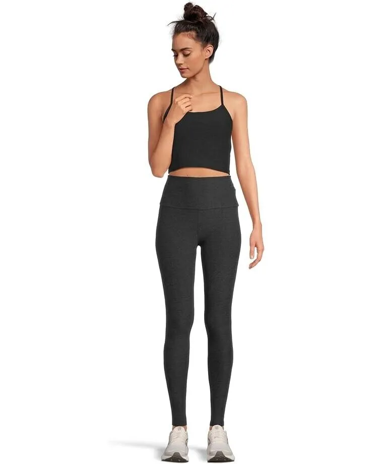 Beyond Yoga Spacedye Leggings Women's XL Black Stretch High-Waist Skinny ERK849