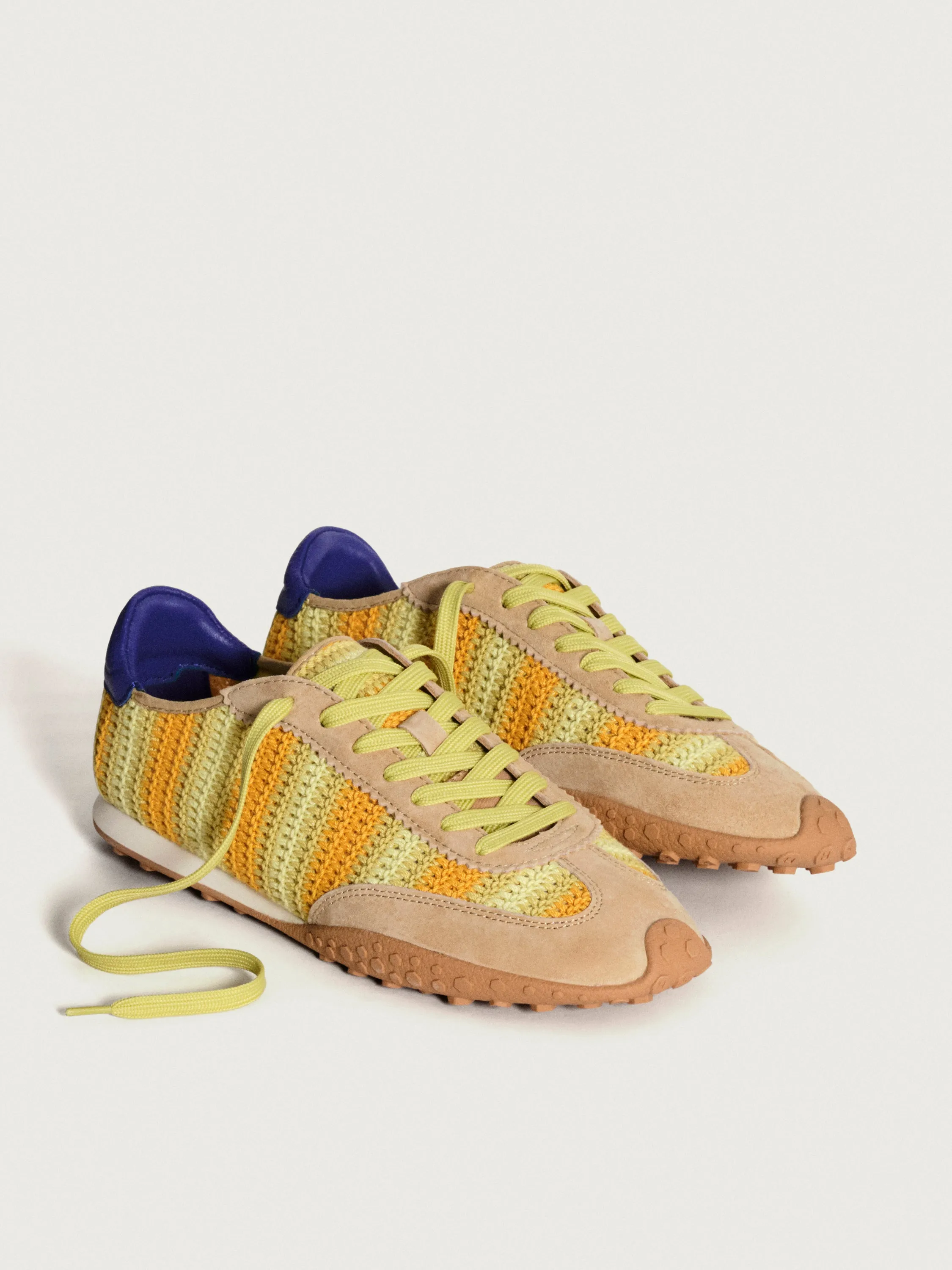 BIRD WOVEN YELLOW