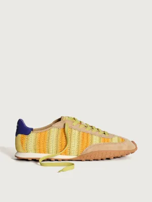 BIRD WOVEN YELLOW