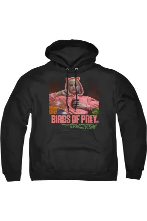 Birds Of Prey Love Stinks Adult Pull Over Hoodie / Hooded Sweatshirt