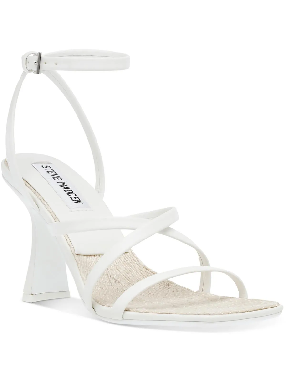 Blessing Womens Leather Slingback Heels