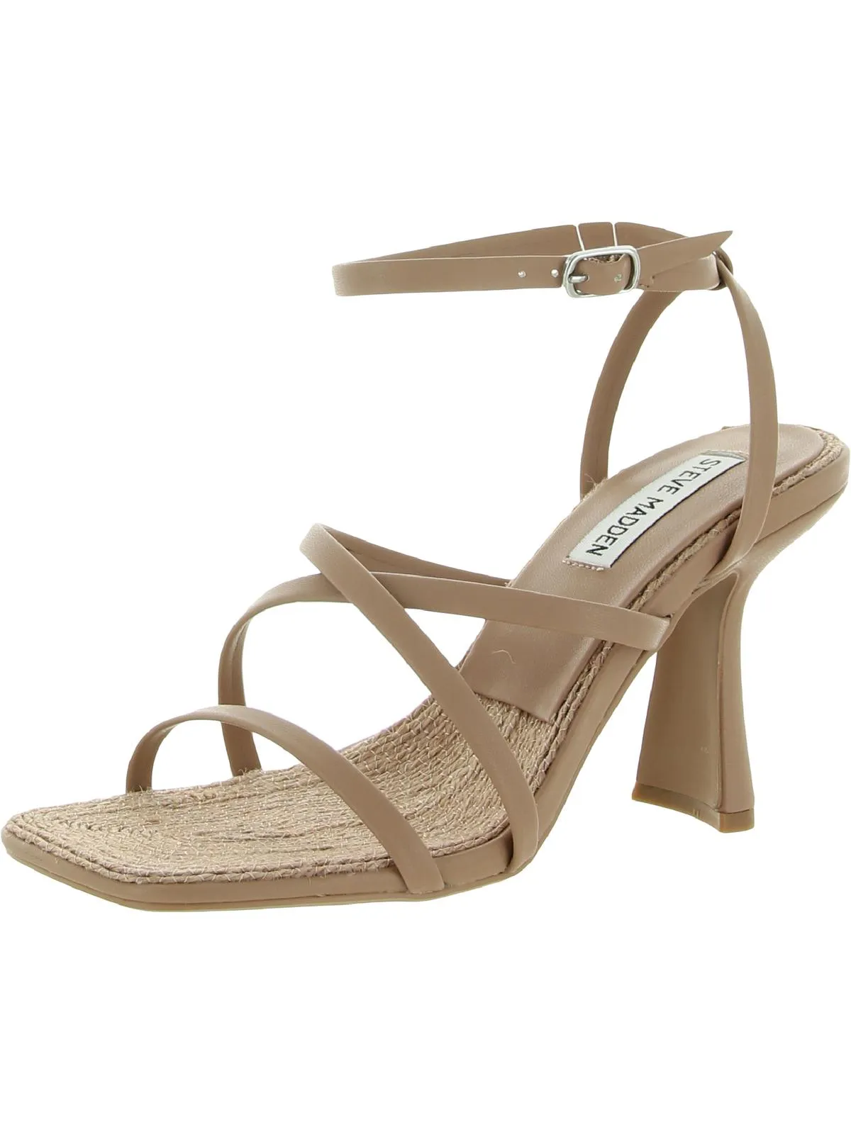 Blessing Womens Leather Slingback Heels