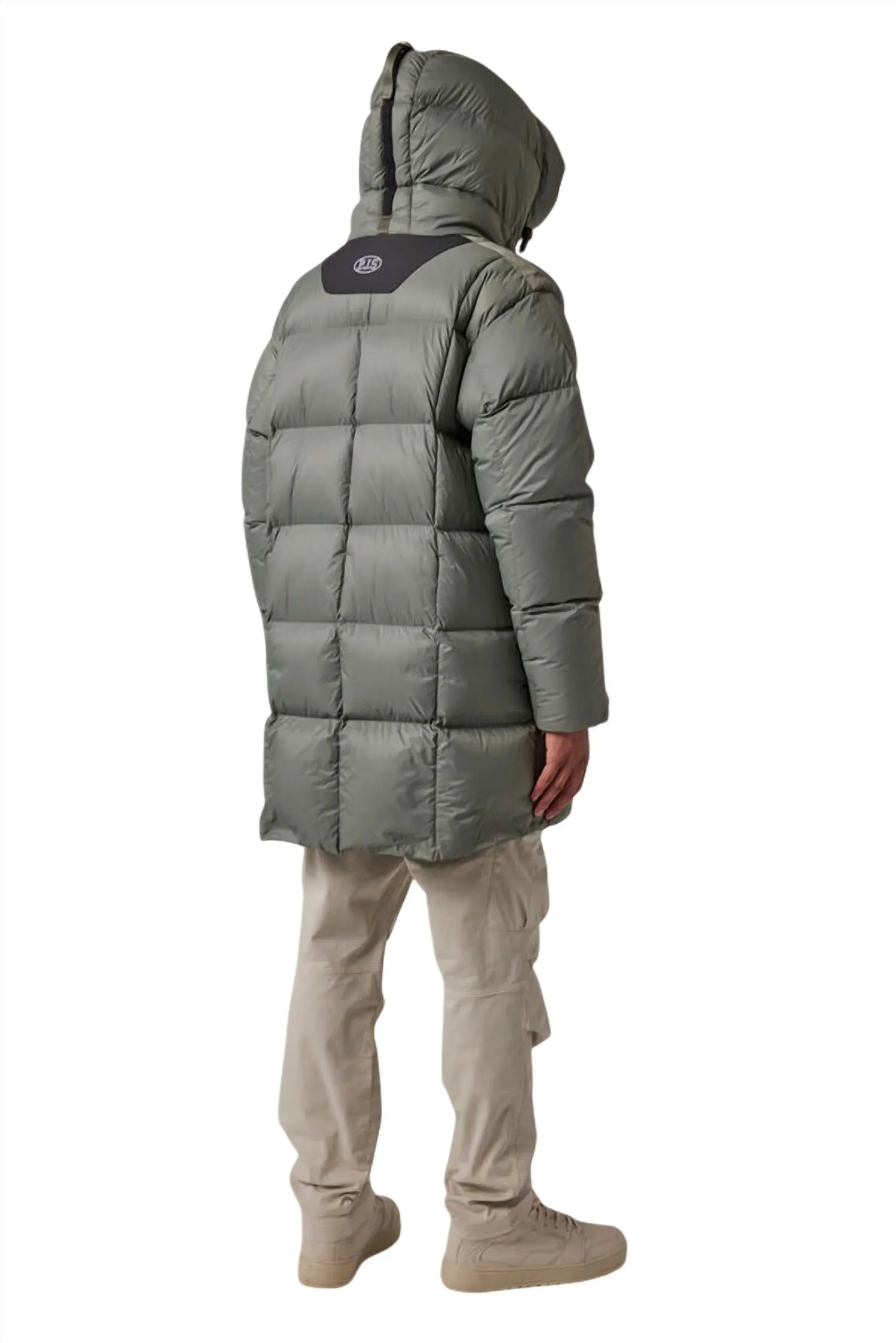 Bold Parka Puffer Jacket In Thyme
