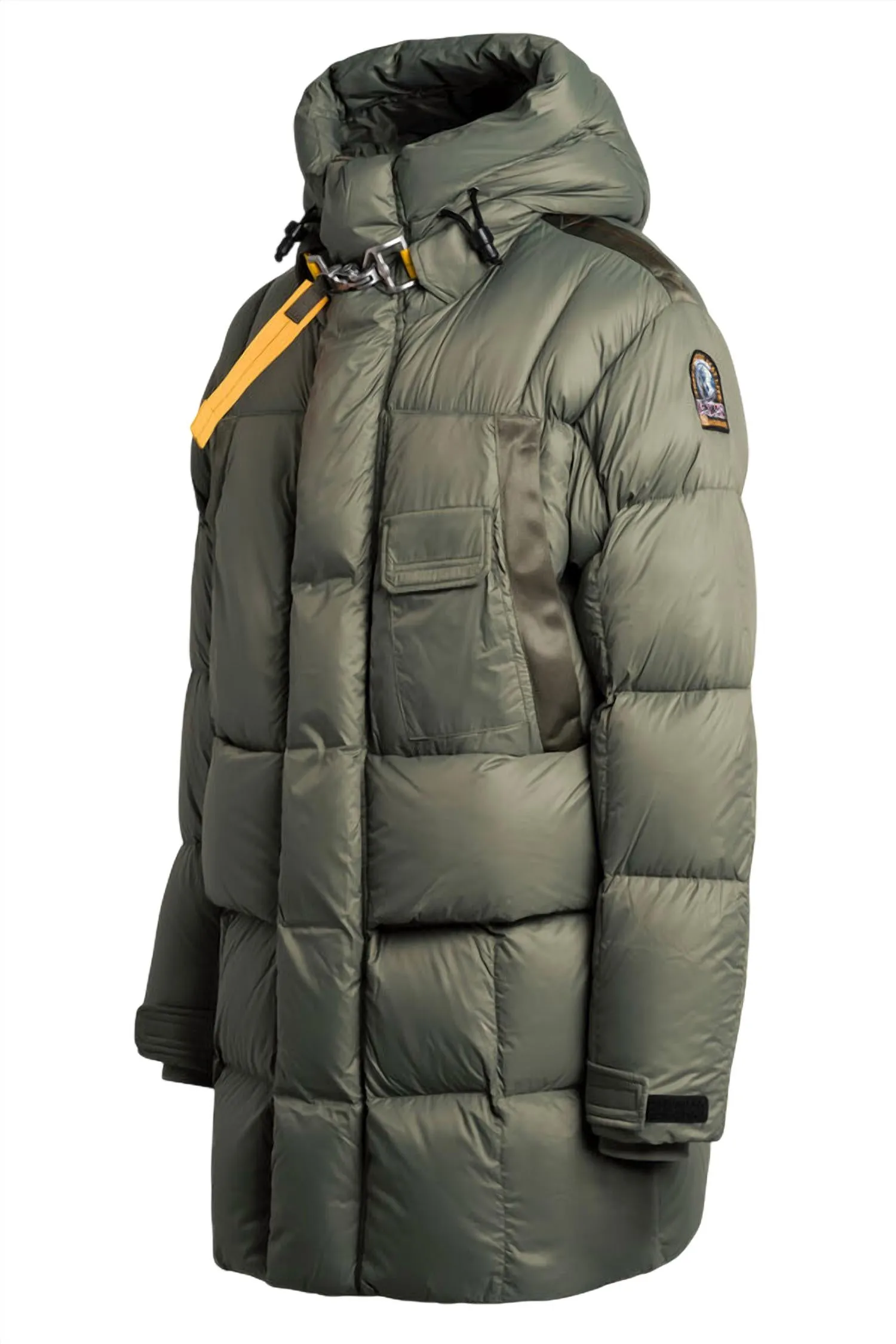 Bold Parka Puffer Jacket In Thyme