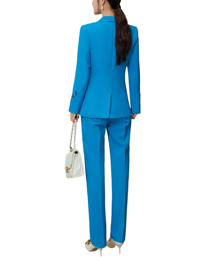 Bossy Chic 2pc Blazer & Pant Set