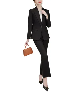 Bossy Chic 2pc Blazer & Pant Set