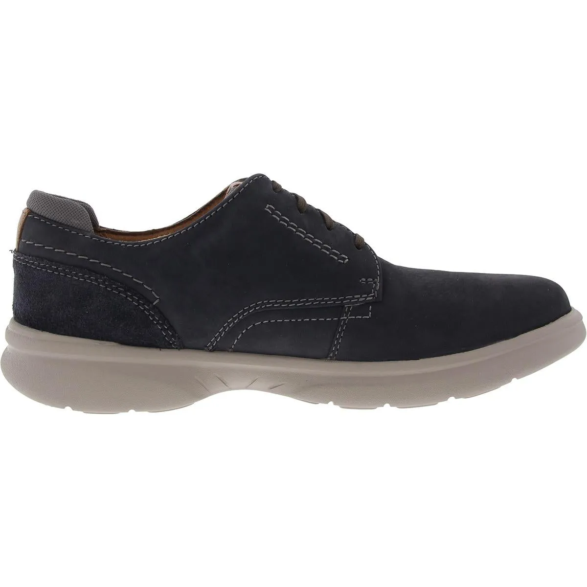 BRADLEYPLAIN Mens Lace-Up Leather Oxfords