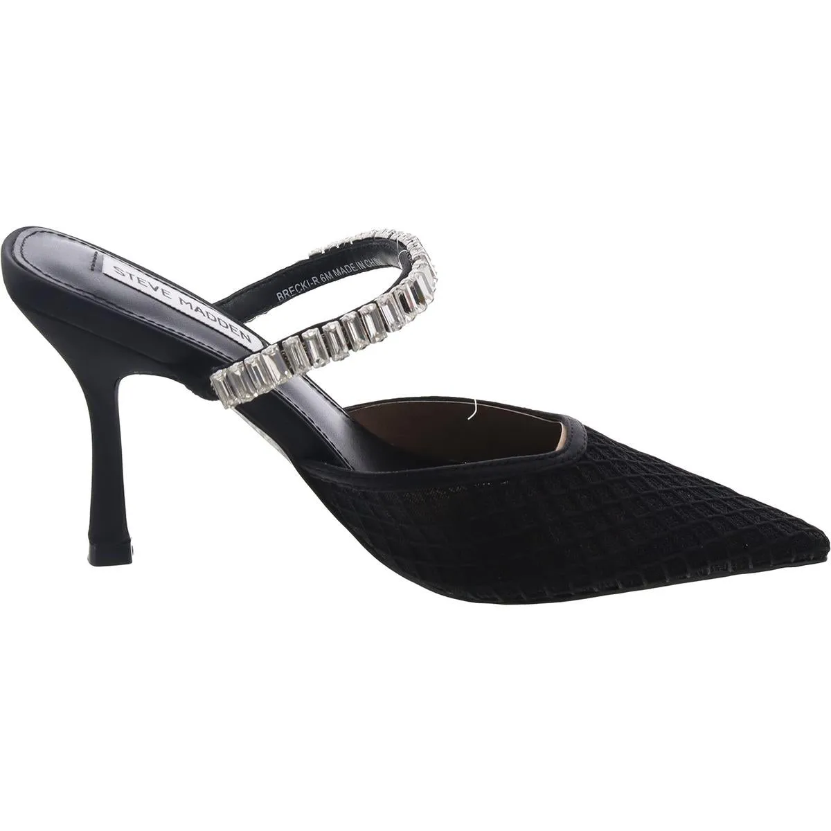 Brecki Womens Embellished Mesh Slide