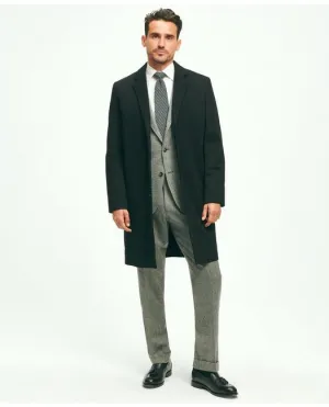 Brooks Brothers Men's Wool Storm System 1818 Town Coat Black Brooks Brothers