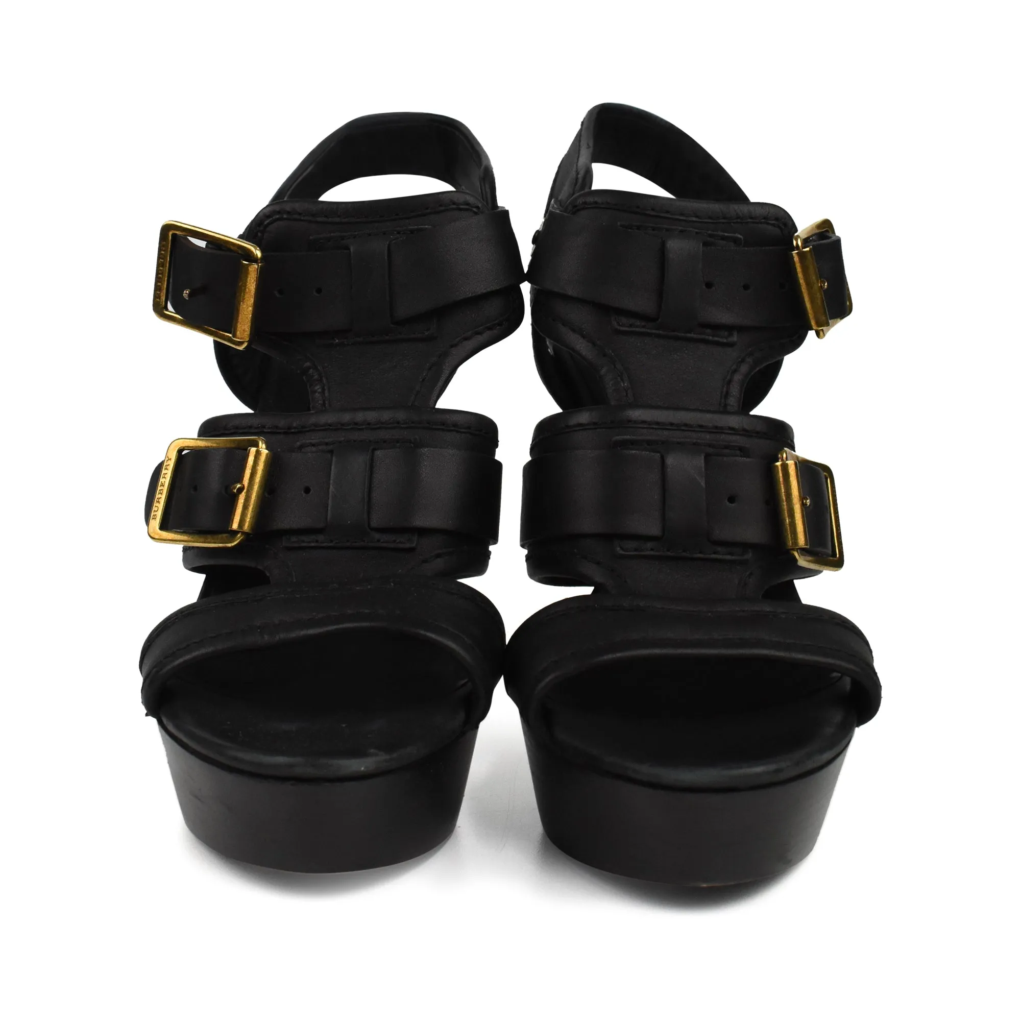 Burberry Buckle Heels - Women's 39