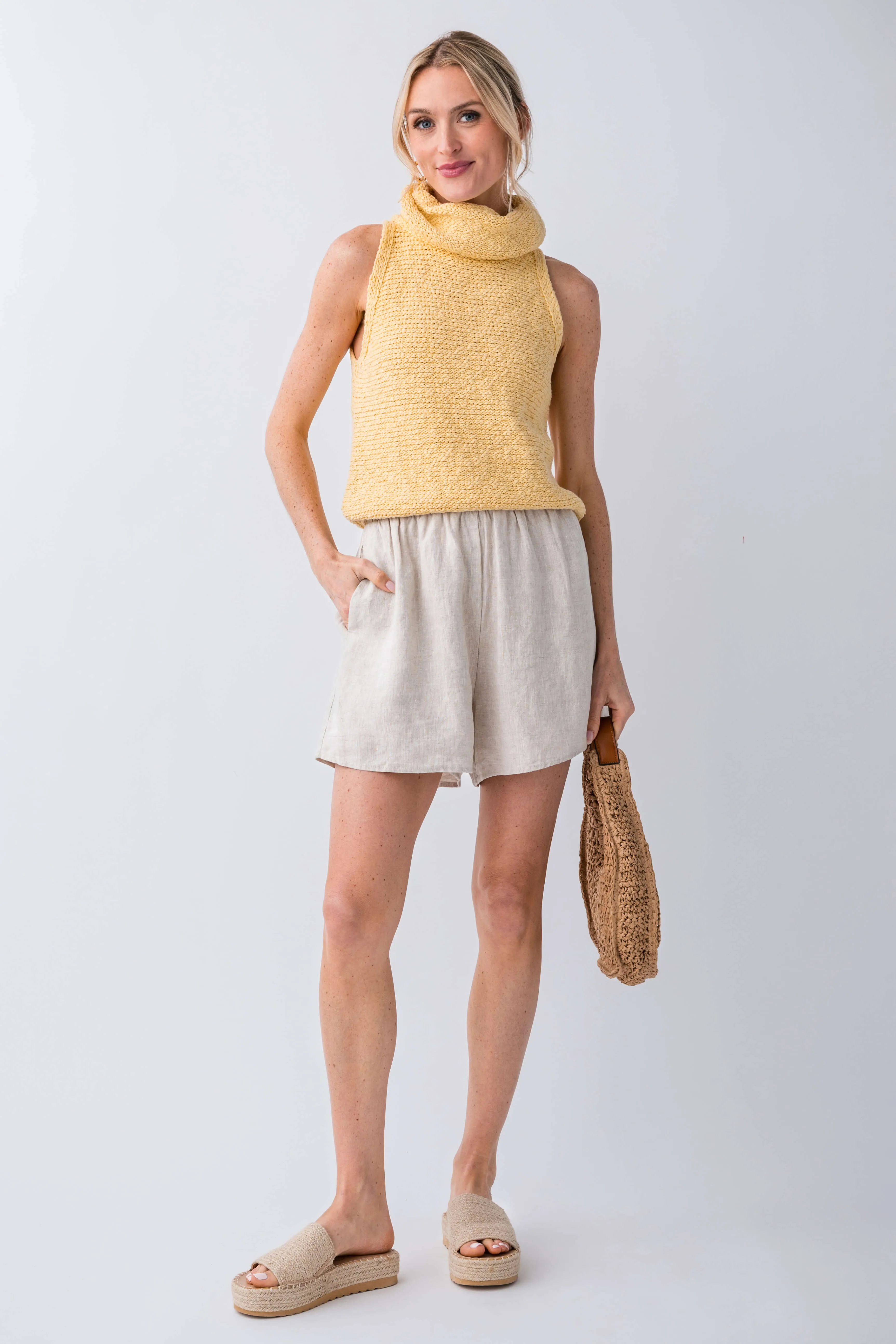 By Together Nova Linen Shorts