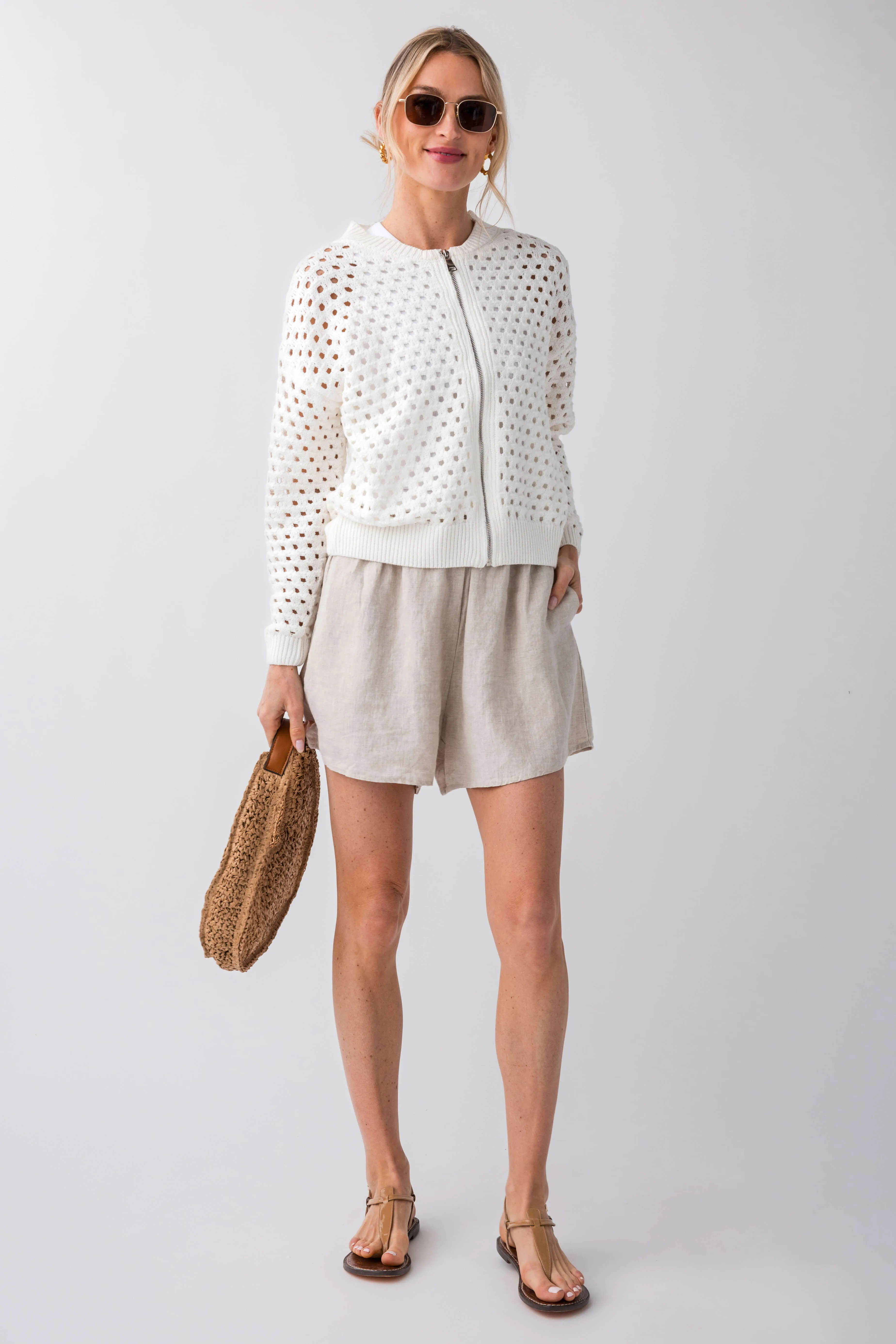 By Together Nova Linen Shorts