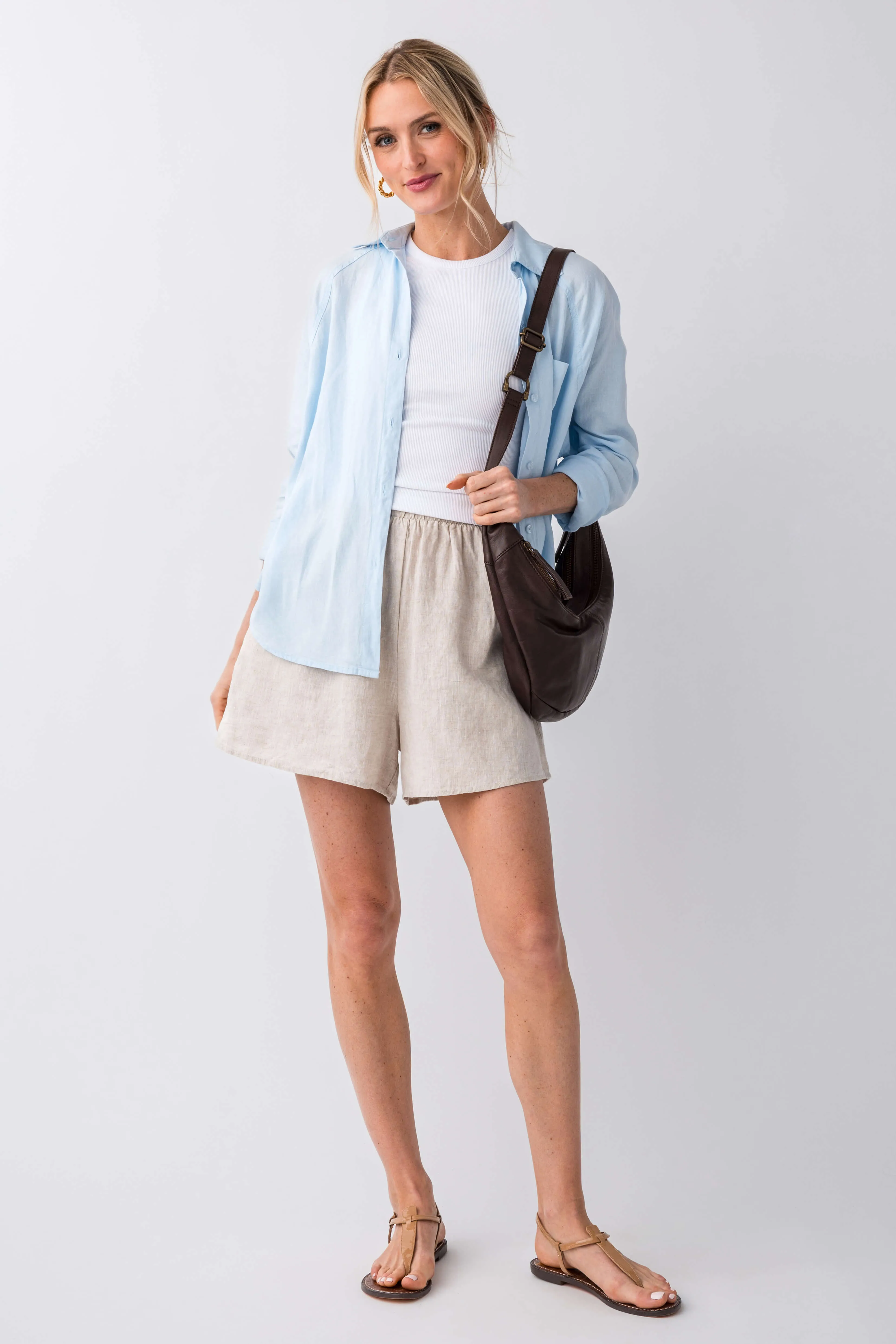 By Together Nova Linen Shorts