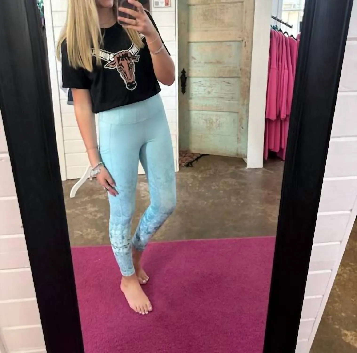 Camila Conceal Carry Legging In Mint