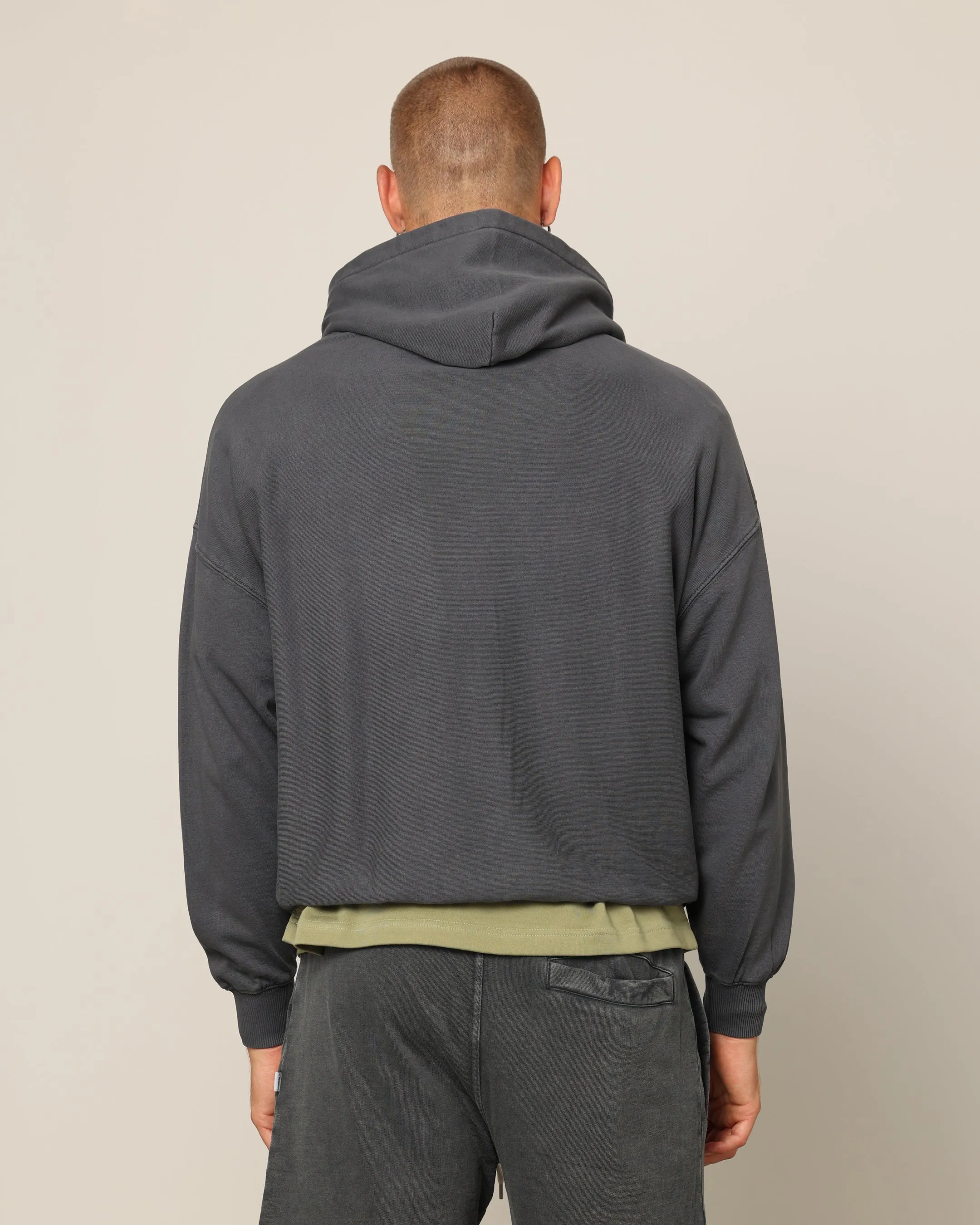 Carré Blanc Oversized Hoodie Vintage Grey