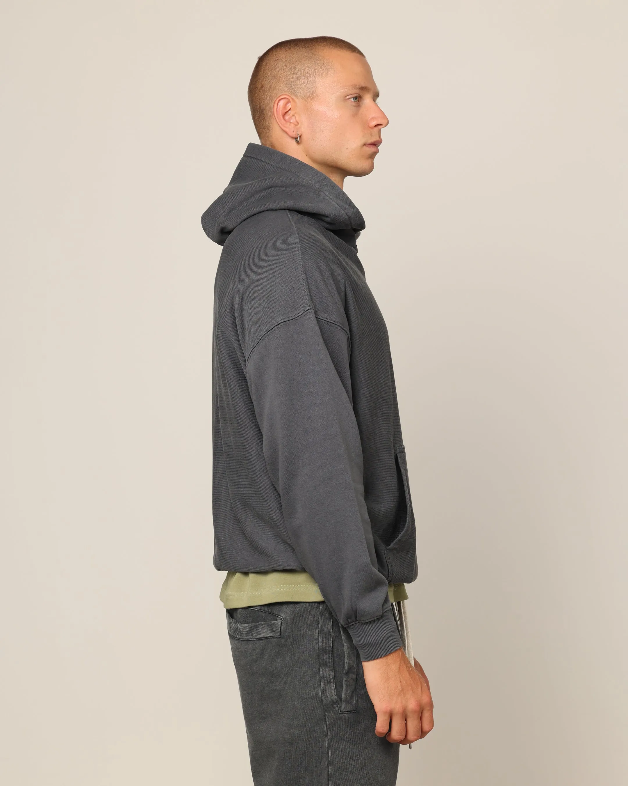 Carré Blanc Oversized Hoodie Vintage Grey