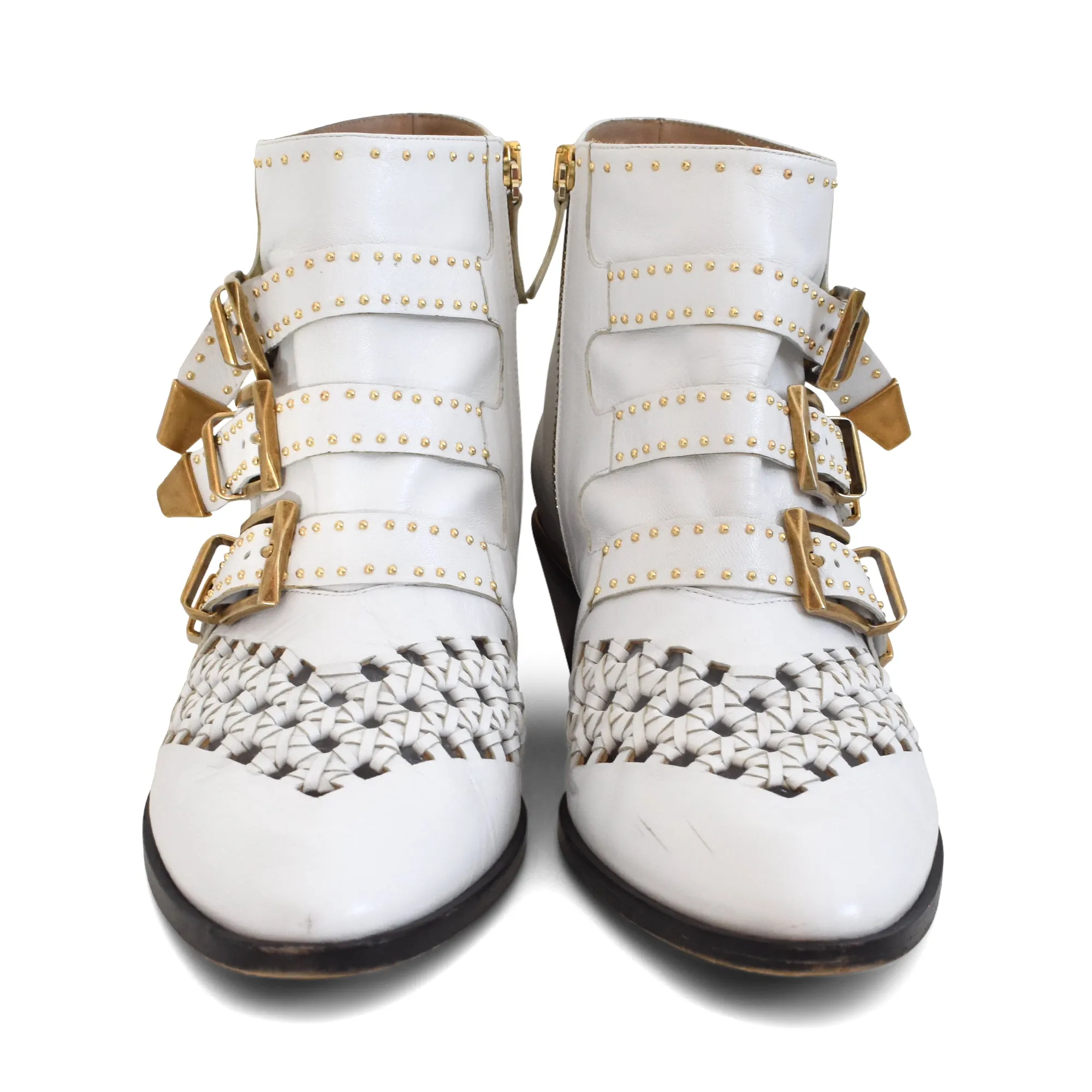 Chloe ‘Susanna’ Cutout Booties - Women's 40