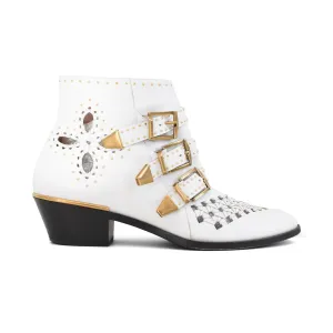Chloe ‘Susanna’ Cutout Booties - Women's 40