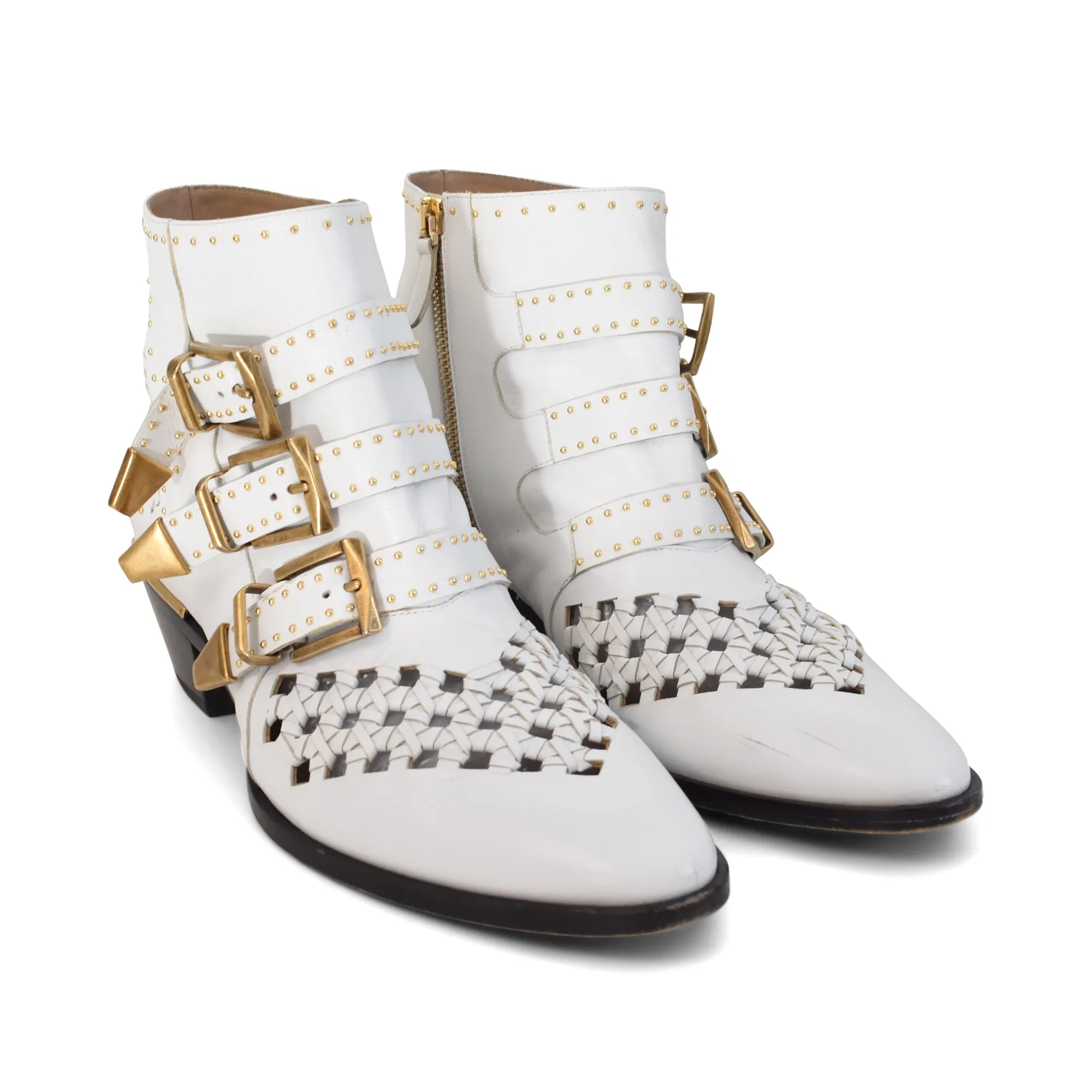 Chloe ‘Susanna’ Cutout Booties - Women's 40