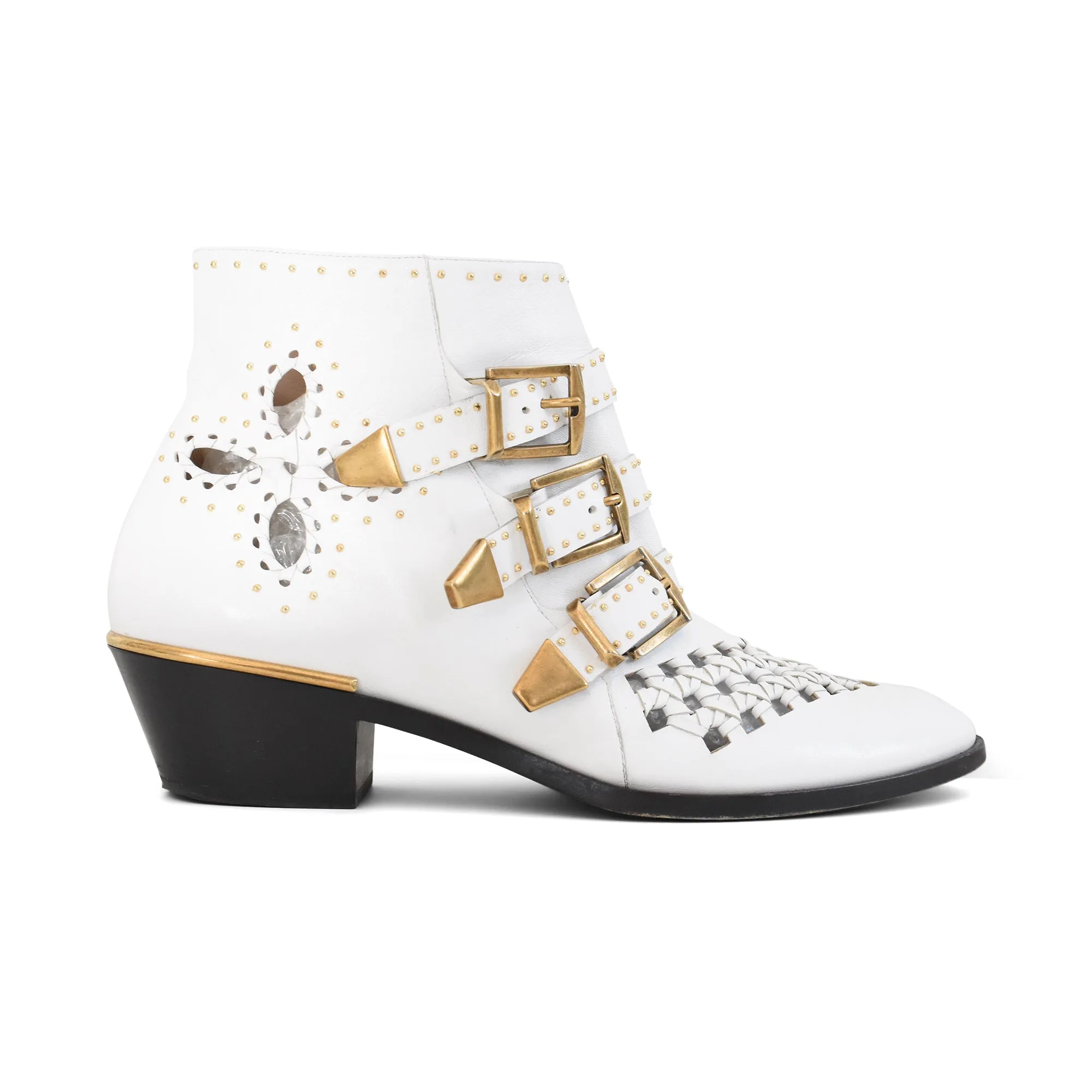 Chloe ‘Susanna’ Cutout Booties - Women's 40