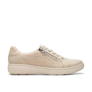 Clarks Caroline Echo in Beige Textile