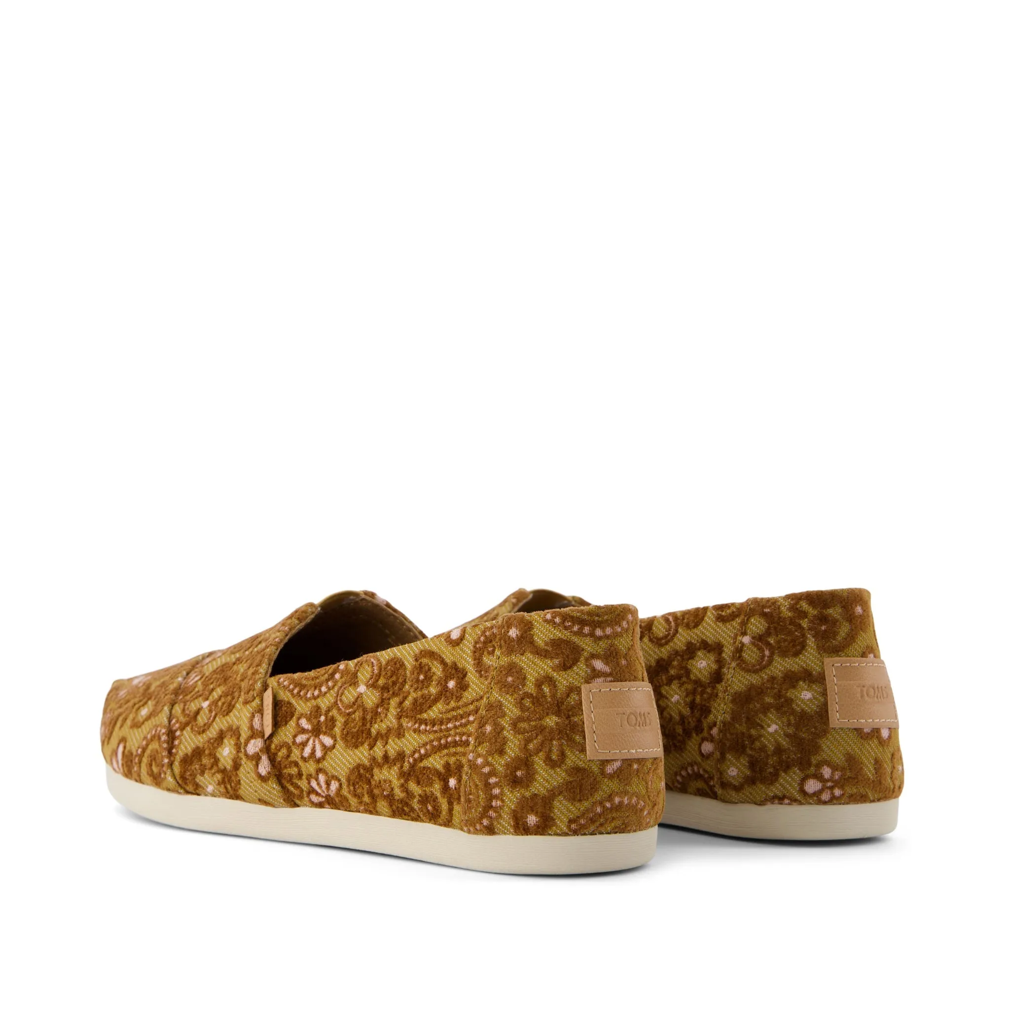 Classic Alpargata Golden Honey Floral Brocade