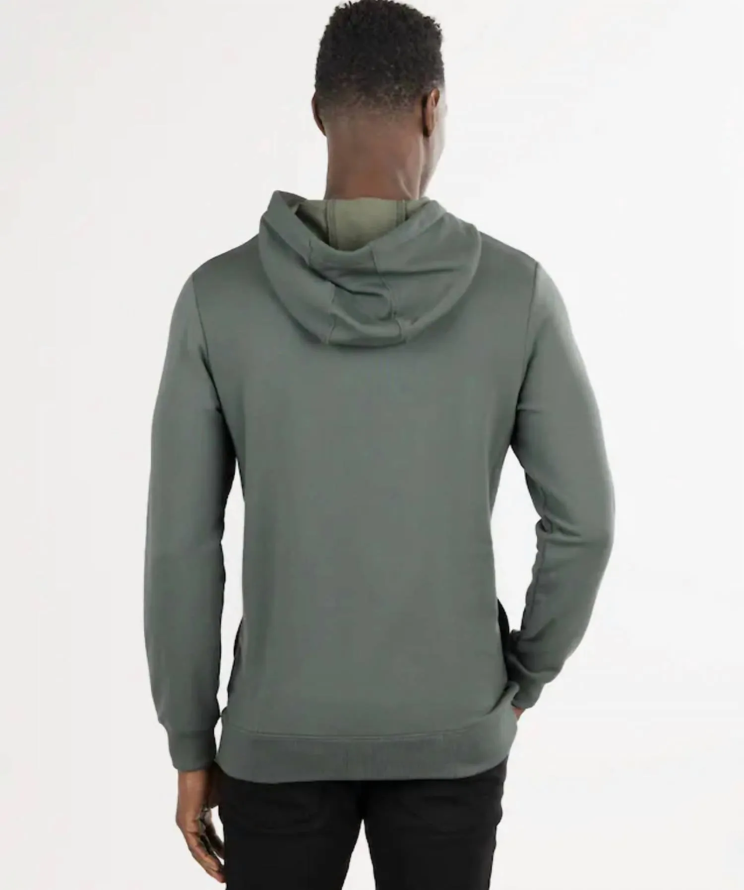 Cloud Hoodie In Balsam Green