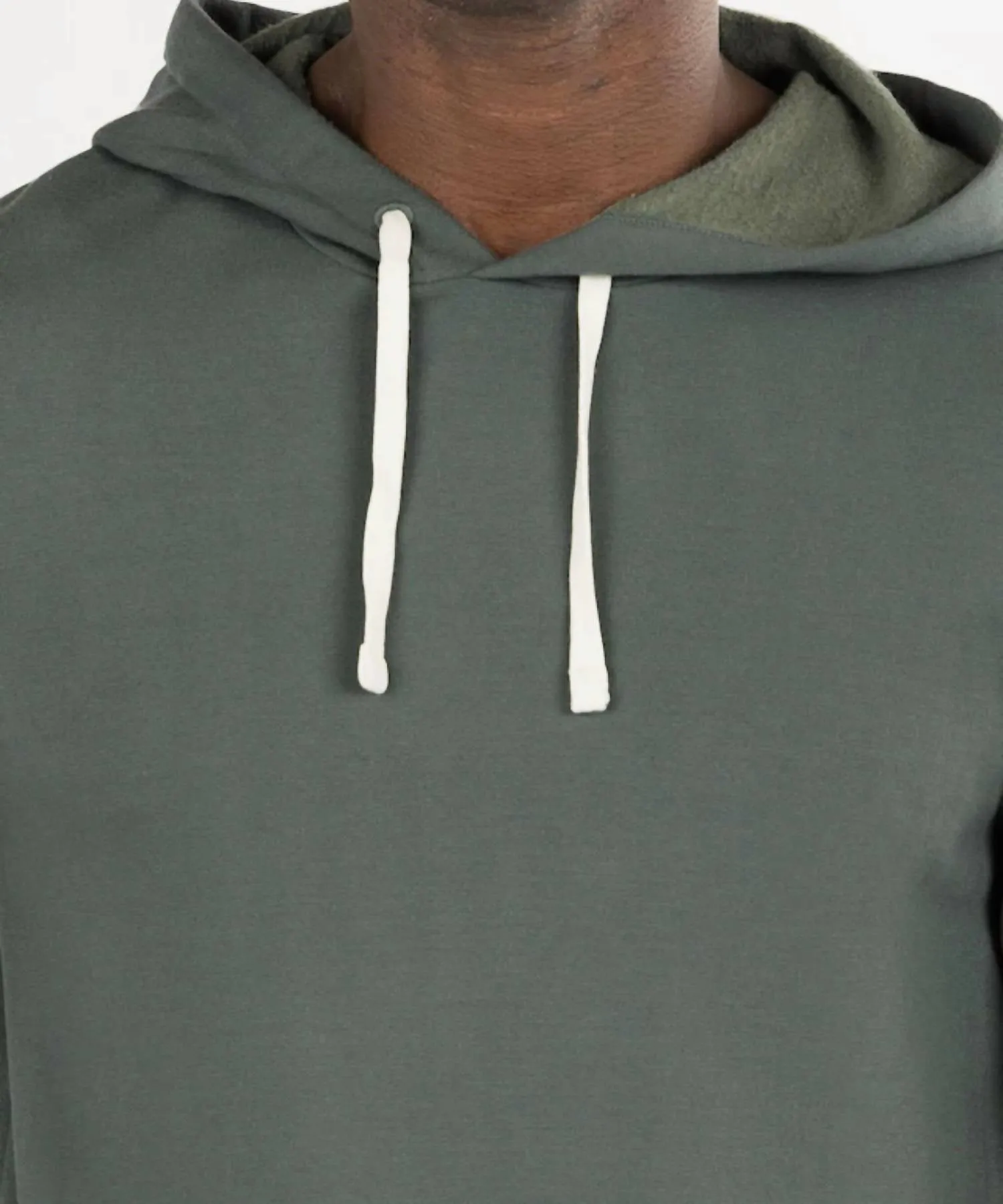 Cloud Hoodie In Balsam Green