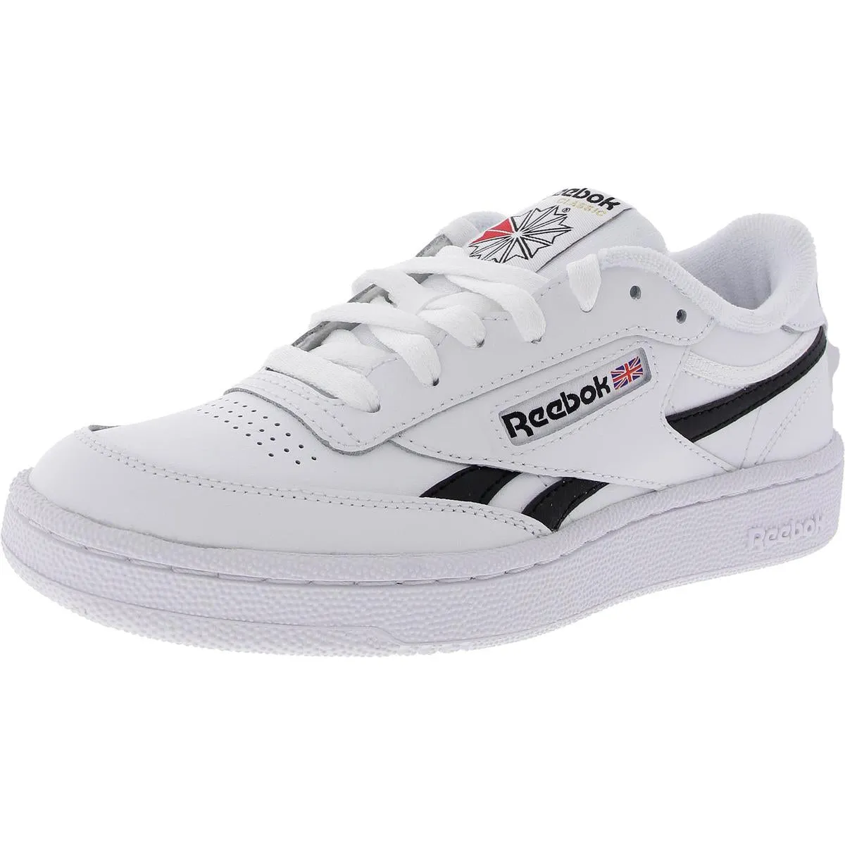 Club C Revenge Mens Lace-Up Faux Leather Casual And Fashion Sneakers