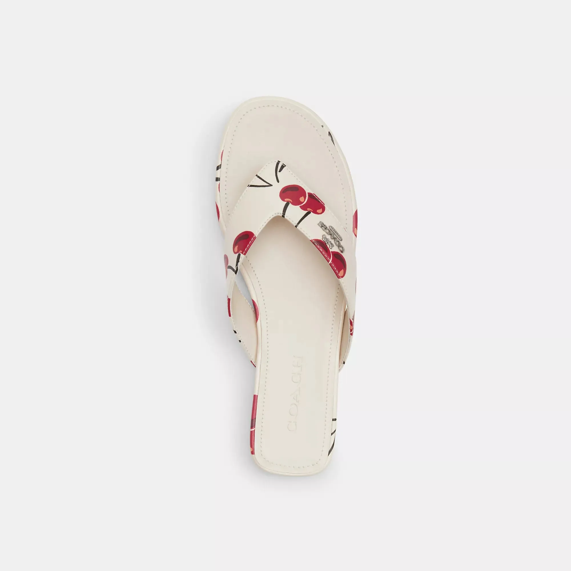 Coach Outlet Bridgette Sandal With Cherry Print