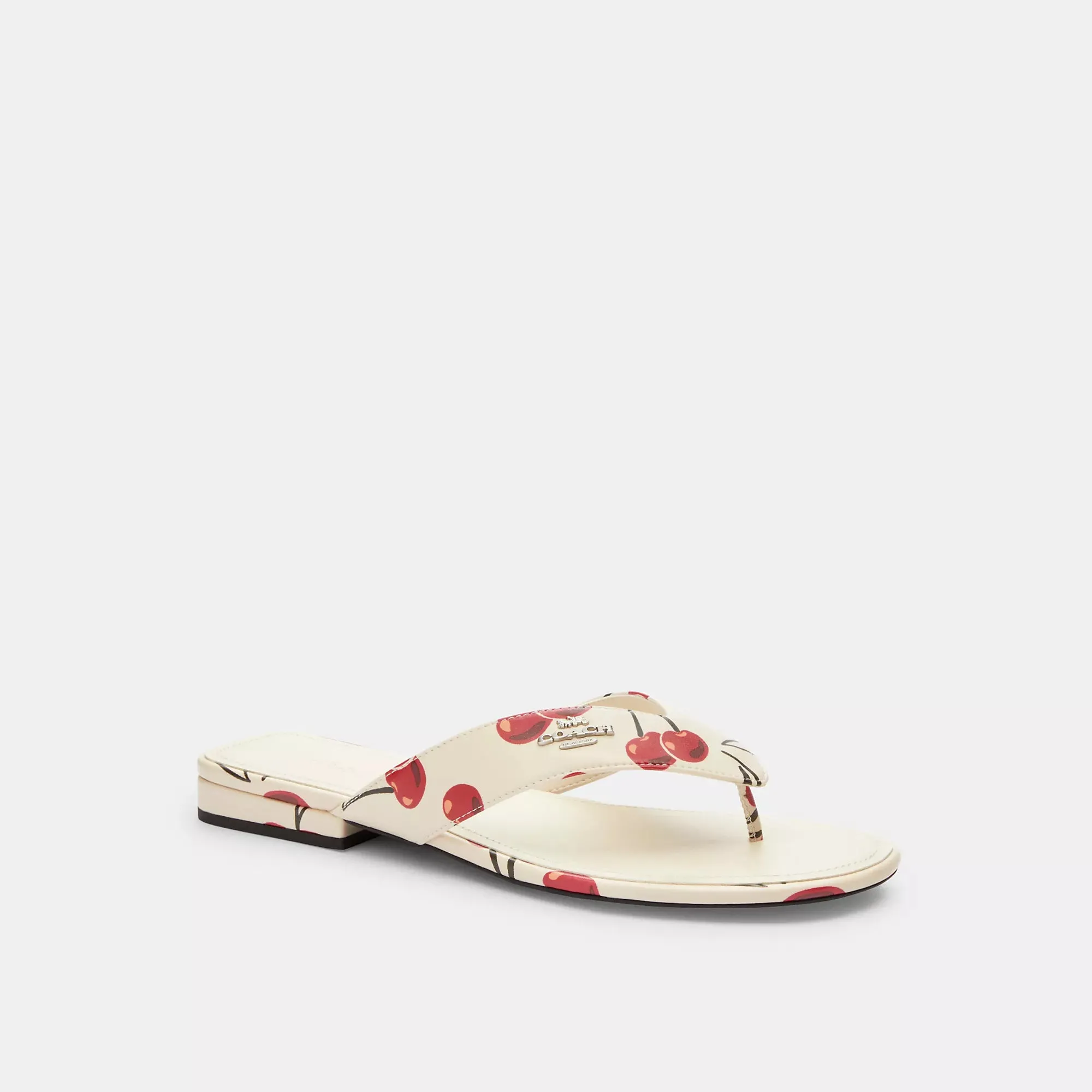 Coach Outlet Bridgette Sandal With Cherry Print