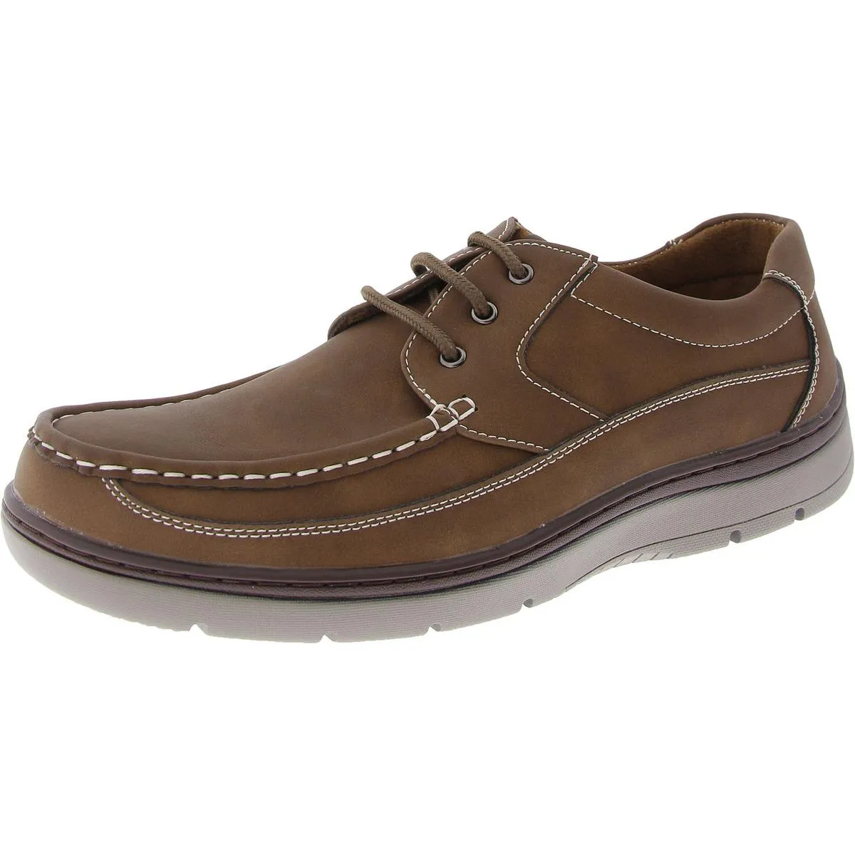 Comfort 01 Mens Lace-Up Padded Insole Oxfords