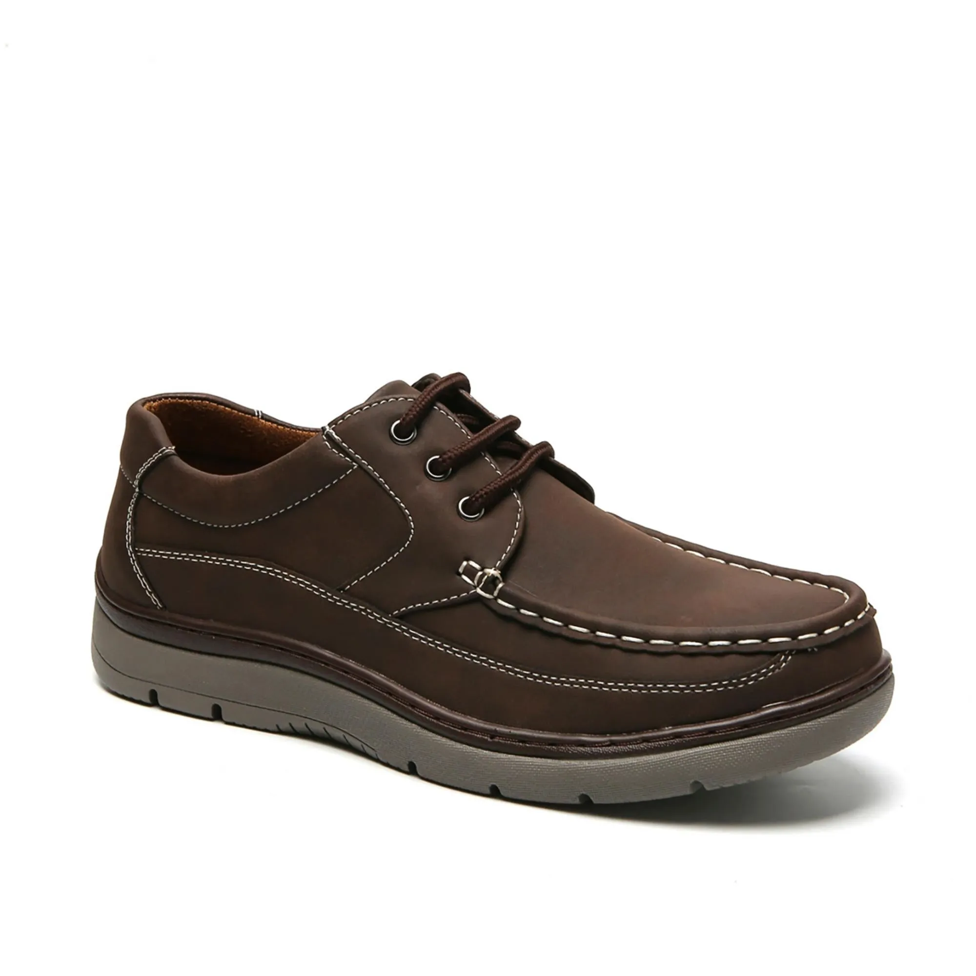 Comfort 01 Mens Lace-Up Padded Insole Oxfords