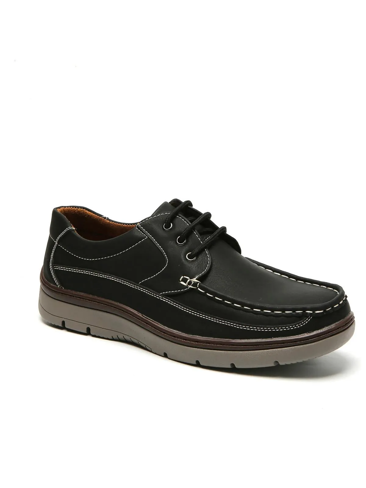 Comfort 01 Mens Lace-Up Padded Insole Oxfords